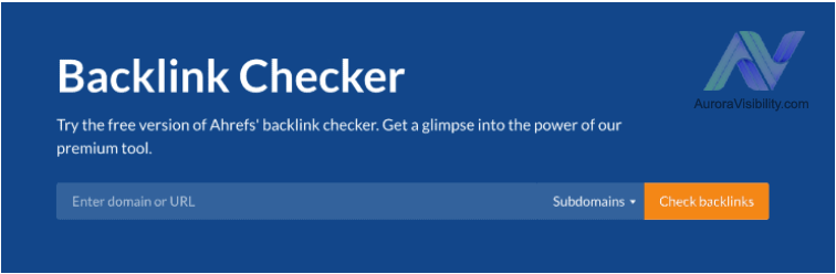 Backlink Checker