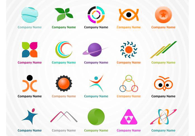 some logo bundle as used by many designers.